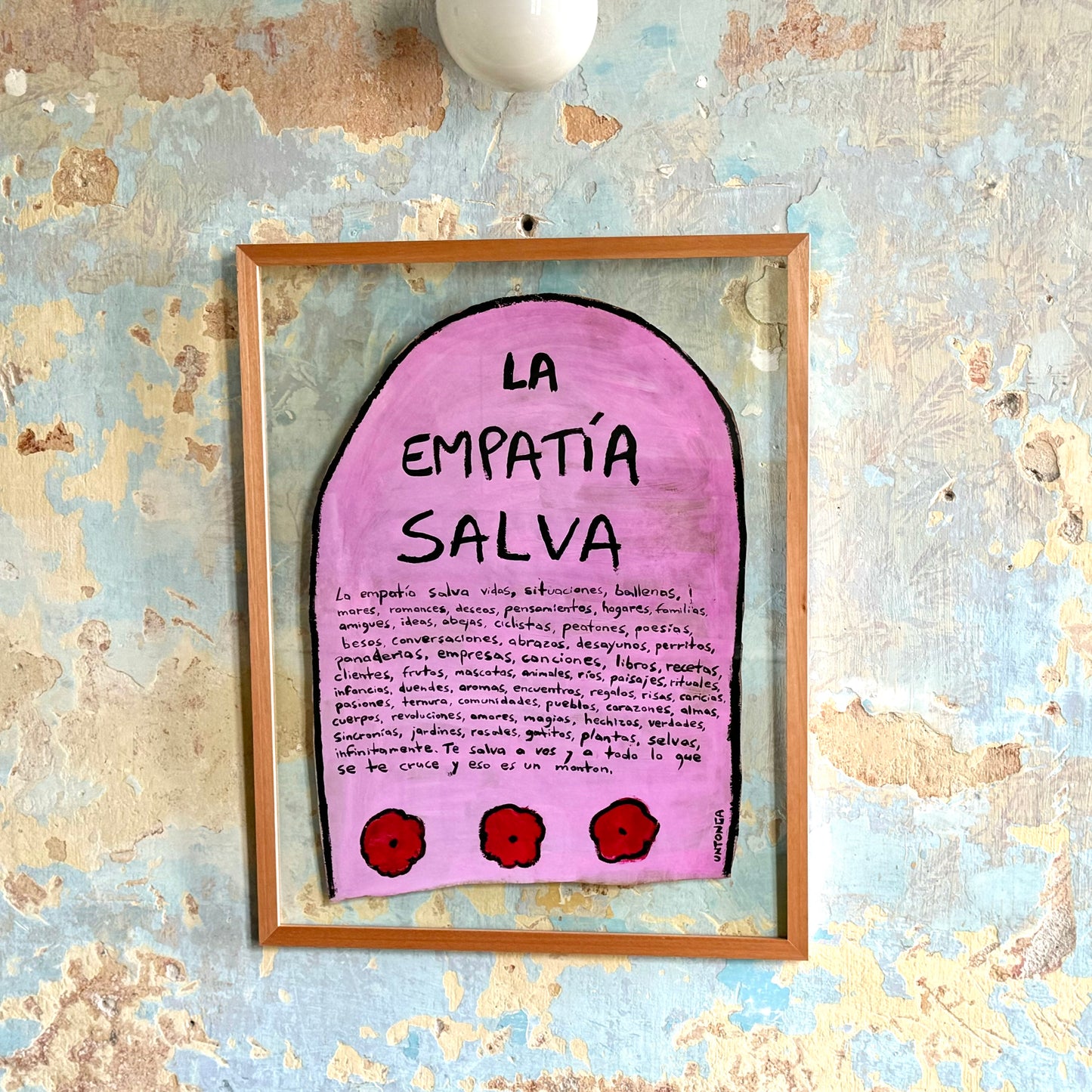Cuadro La empatía Salva