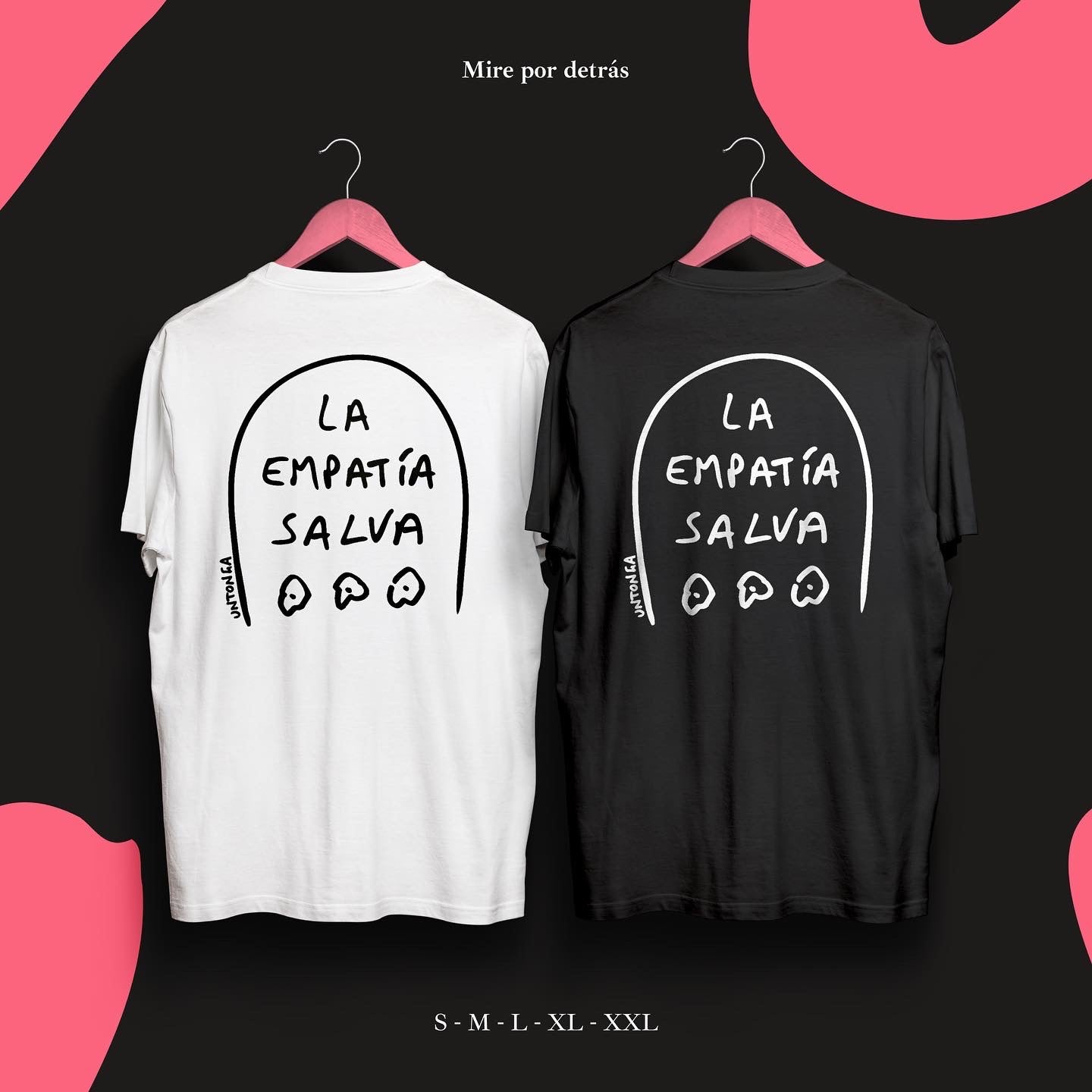 Remera La empatía salva - Blanco