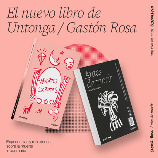 Libro nuevo! Muertes escritas y Antes de morir pensaré en mi amor