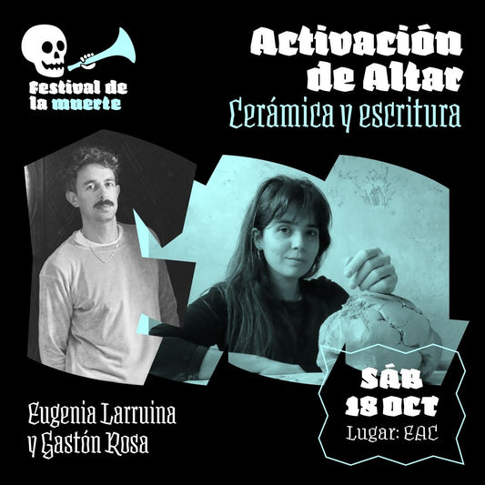 Activación de altar / Taller de Cerámica y escritura