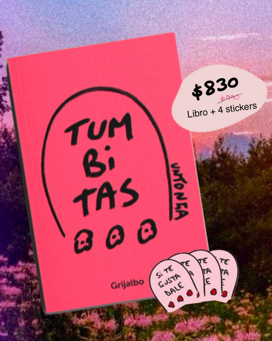 Promo: libro Tumbitas + 4 stickers