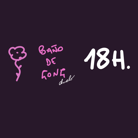 Baño de Gong 18H - Sábado 31         📿⚜️🌼