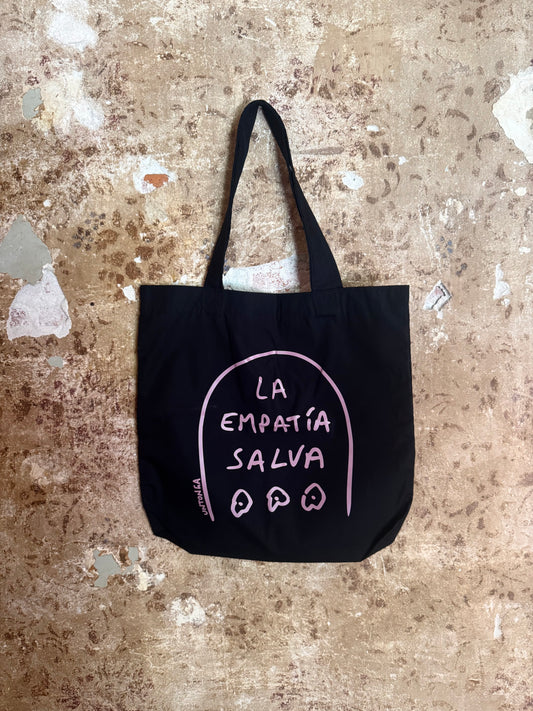 Bolsa La empatía salva / Negro