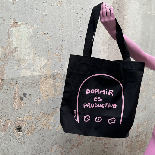 Bolsa - Dormir es productivo