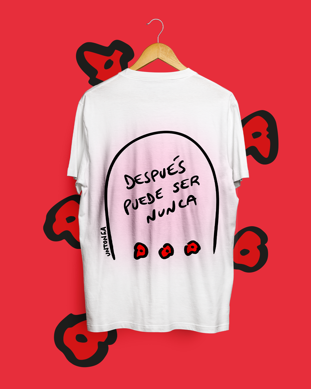 Después puede ser nunca / Remera / 100% algodón / serigrafía 🫟💪