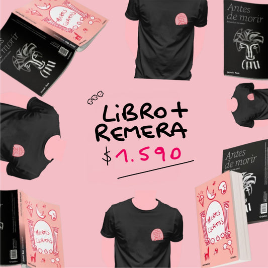 Libro Nuevo + Remera Bailar - Negro